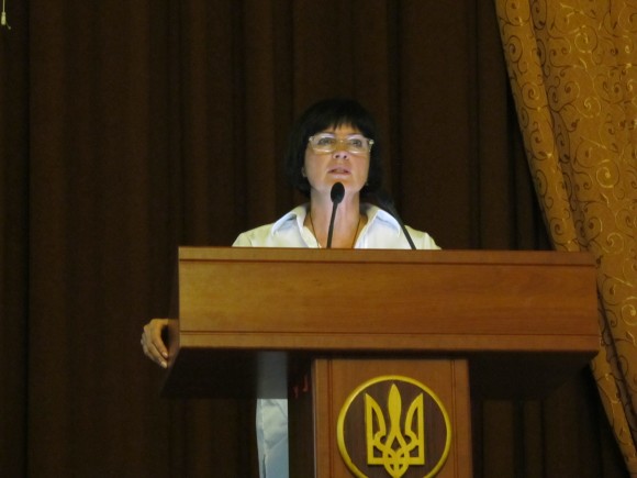 Presentation of the TEMPUS SUCSID project and a Start-Up Center «First Capital» at a festival “Leap to Future” (prof. Irina Zolotaryova)