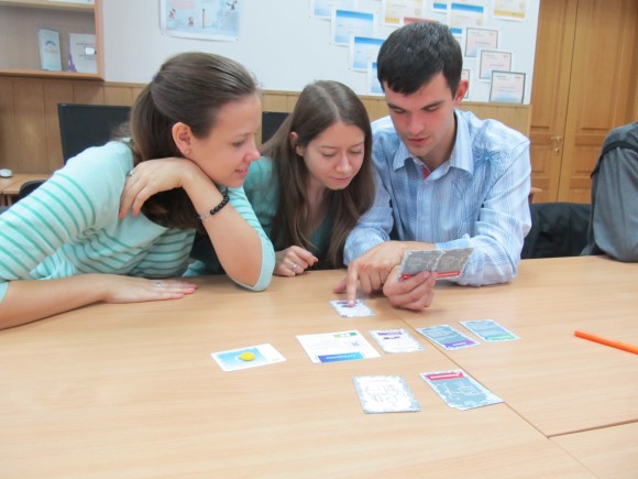 A business game “Start-Up” at KhNUE (1)