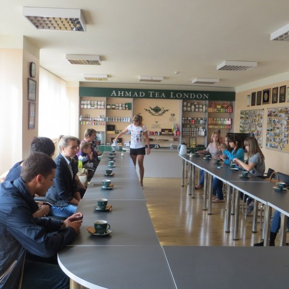 Business excursion for students of Kharkiv National University of Economics to a tea factory Ahmad Tea (2)