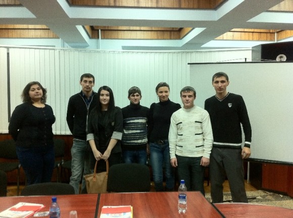 STUDENT BUSINESS IDEAS competition. Photo 1 - Winners of competition of student business ideas