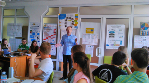 The training "The art of start-up projects’ presentation"
