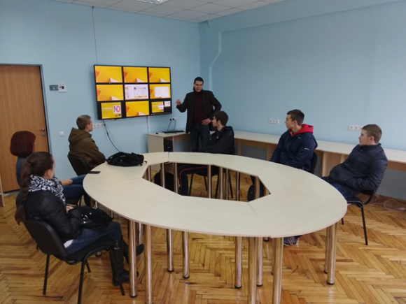 Information seminar with the students of the 1st course
